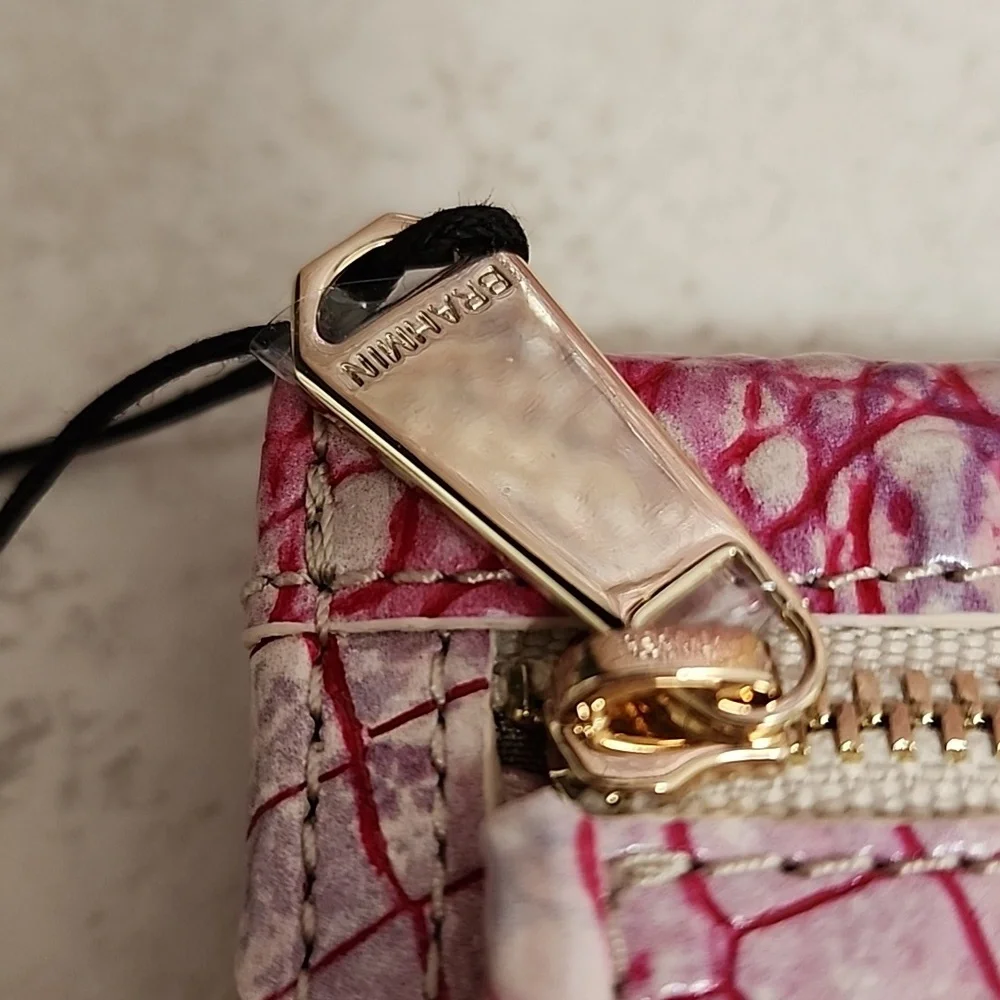 🥳🎈HOST PICK!🎈🥳 🩷💜 BRAHMIN OPTIMISM Medium Asher Handbag & Ady Wallet 💜🩷